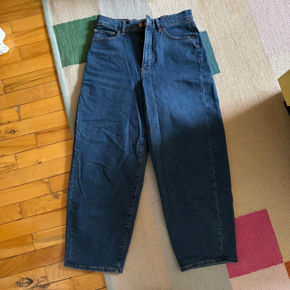 Express Balloon Blue Jeans